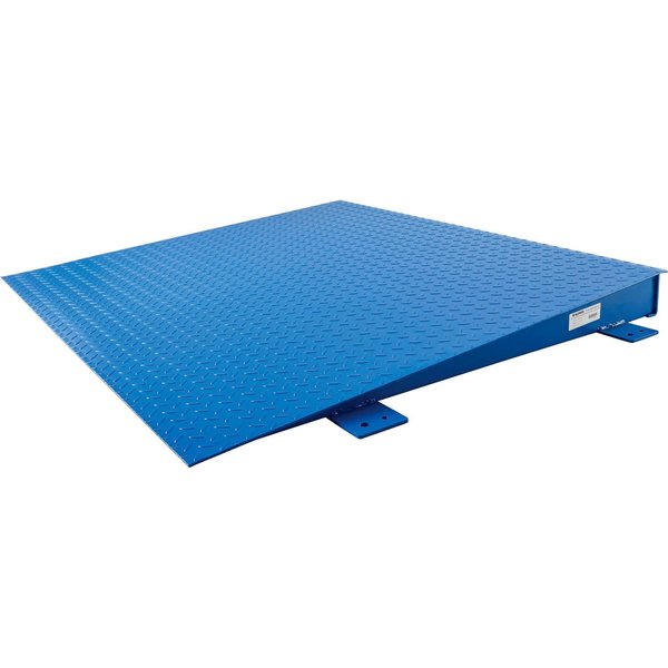 Global Industrial Ramp For 5'x5' NTEP Pallet Scale, 60Lx48Wx5H, 10,000 lb Capacity 412558